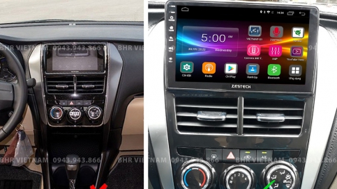 Màn hình DVD Android liền camera 360 xe Toyota Yaris 2019 - nay | Zestech Z800+